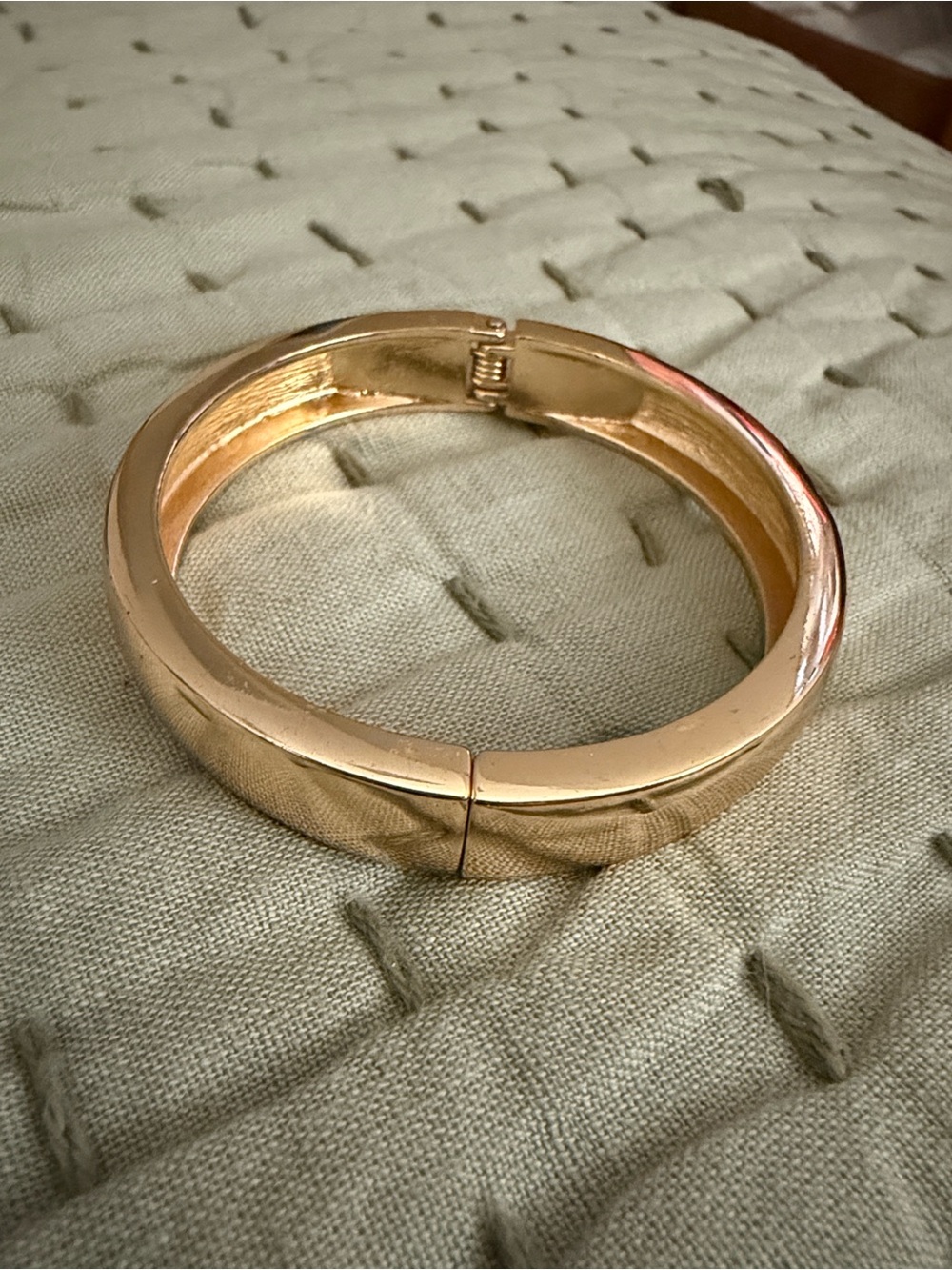 Park Lane Gold Tone Hinged Bracelet - Women's Fashion Jewelry